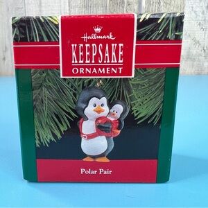 Hallmark Keepsake Ornament Pilar Pair Handcrafted